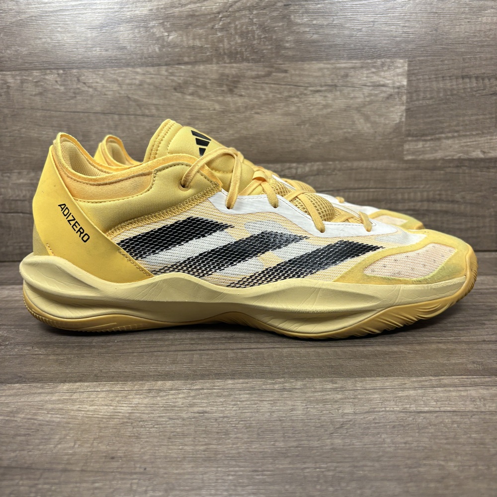 Adidas Adizero Select 2.0 Low Semi Yellow Gold Mens US Size 13 IE7868 Sneakers